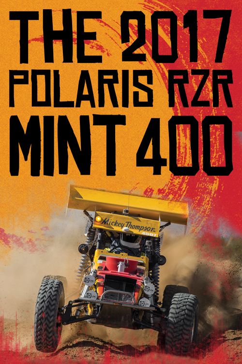 2017 Polaris RZR Mint 400 presented by BFGoodrich Tires Poster