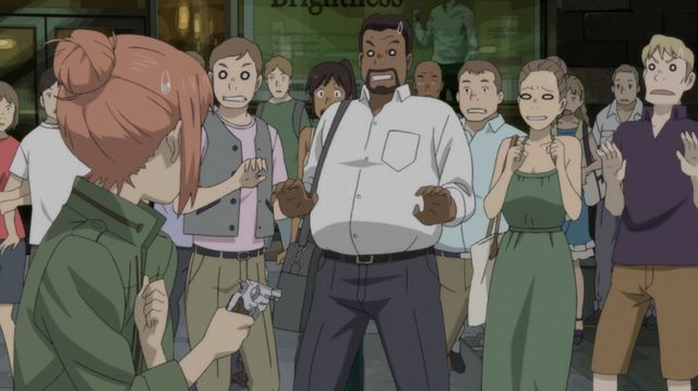 Higashi no Eden Gekijoban I: The King of Eden Backdrop