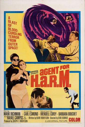  Agent for H.A.R.M. Poster