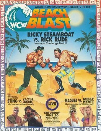  WCW Beach Blast 1992 Poster