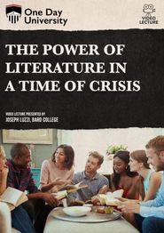  The Power of Literature in a Time of Crisis Poster
