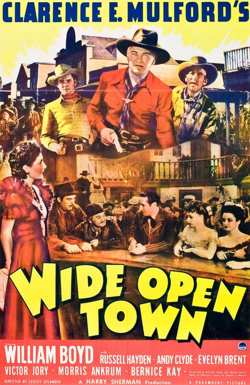Wide Open Town Poster