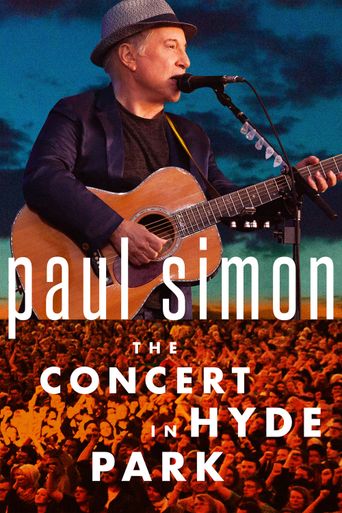  Paul Simon the Concert in Hyde Park Poster