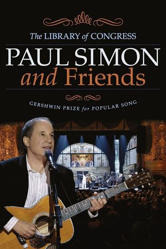  Paul Simon and Friends: The Library of Congress Gershwin Prize for Popular Song Poster