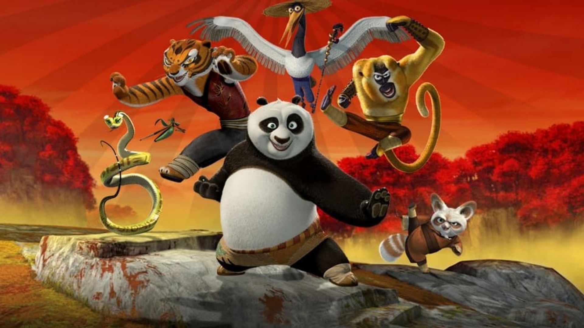 Kung Fu Panda: Secrets of the Furious Five Backdrop