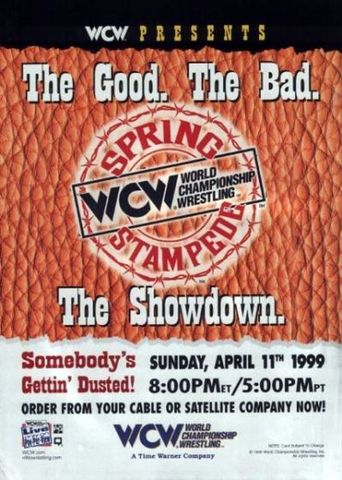  WCW Spring Stampede 1999 Poster