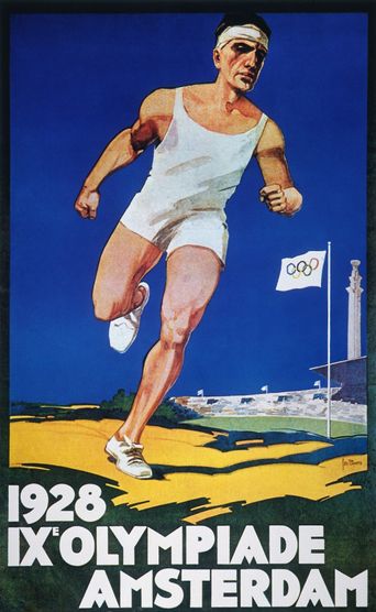  The Olympic Games, Amsterdam 1928 Poster