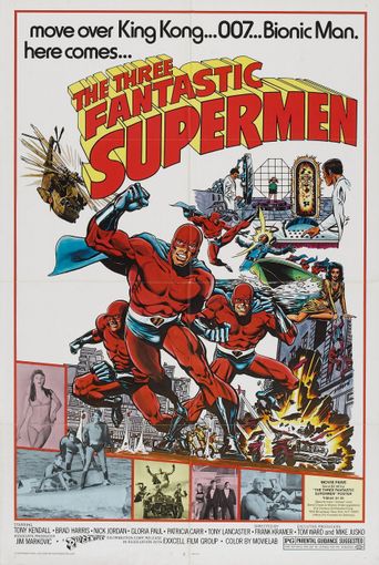  The Three Fantastic Supermen Poster