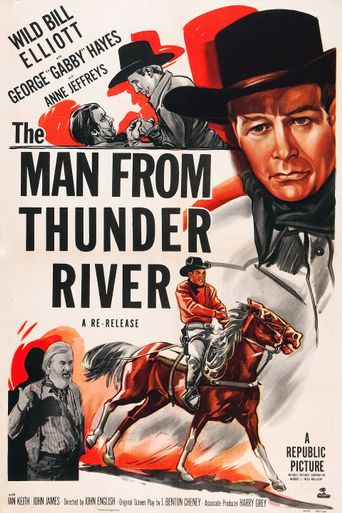  The Man from Thunder River Poster