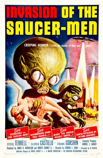  Invasion of the Saucer-Men Poster