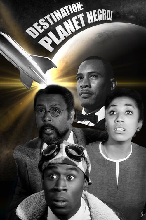 Destination Planet Negro Poster