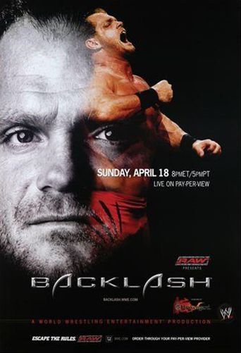  WWE Backlash 2004 Poster