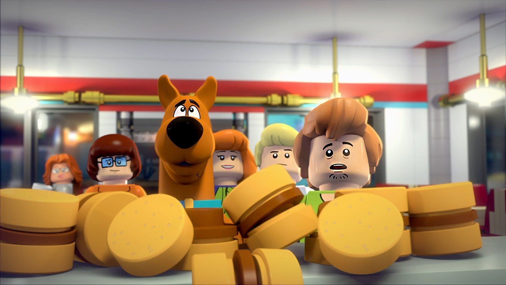 Lego Scooby-Doo!: Haunted Hollywood Backdrop