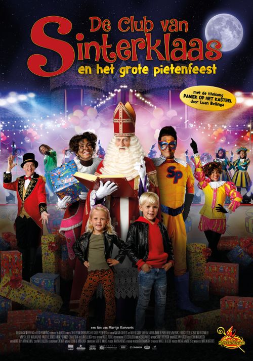 De Club van Sinterklaas en het grote pietenfeest Poster