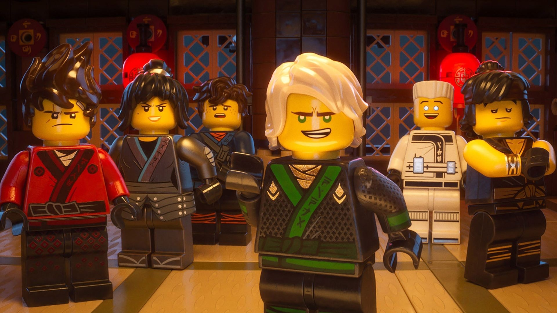 The Lego Ninjago Movie Backdrop