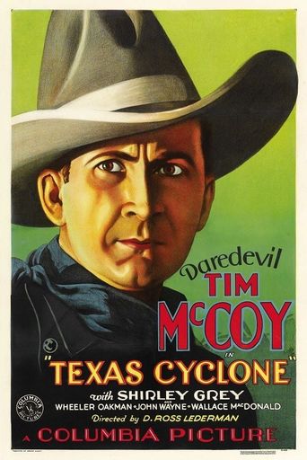  Texas Cyclone Poster