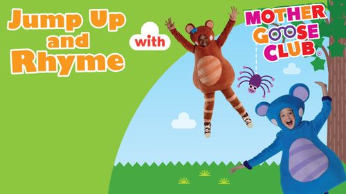 Jump Up and Rhyme with Mother Goose Club Poster