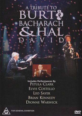  A Tribute To Burt Bacharach & Hal David Poster