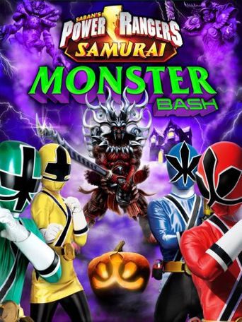  Power Rangers Samurai: Monster Bash Poster