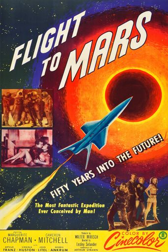  Flight to Mars Poster