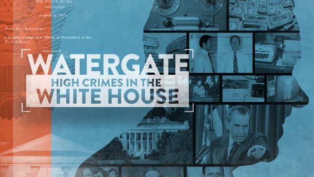Watergate: High Crimes in the White House Backdrop