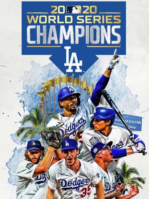 2020 Los Angeles Dodgers: The Official World Series Film Poster