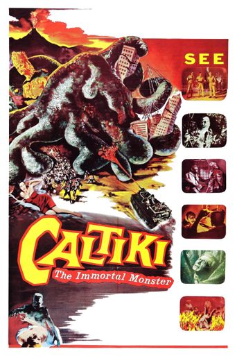  Caltiki, the Immortal Monster Poster