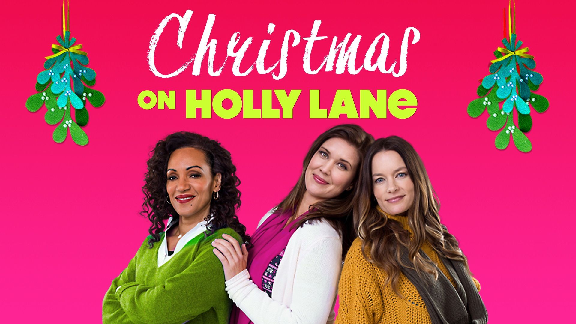 Christmas on Holly Lane Backdrop