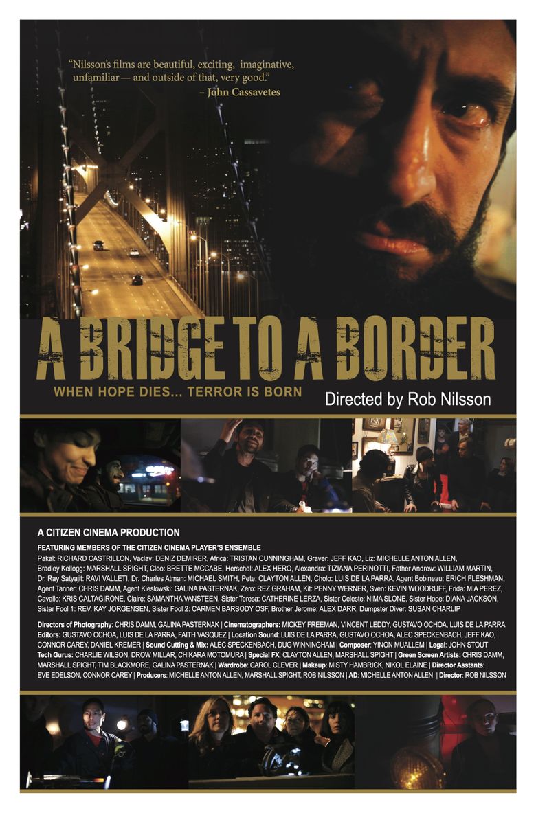 A Bridge to a Border Poster