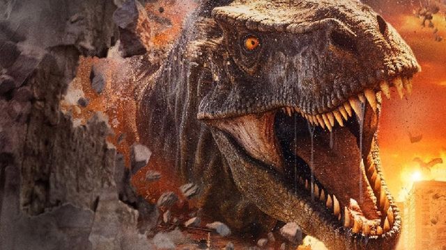 Dinosaur Hotel 3 Backdrop