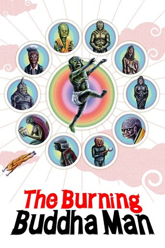  The Burning Buddha Man Poster