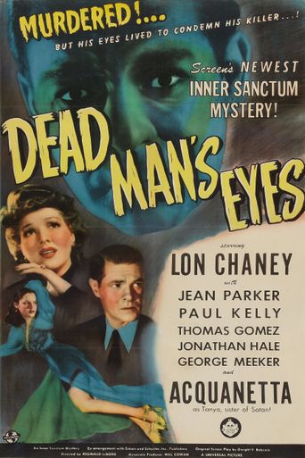 Dead Man's Eyes Poster