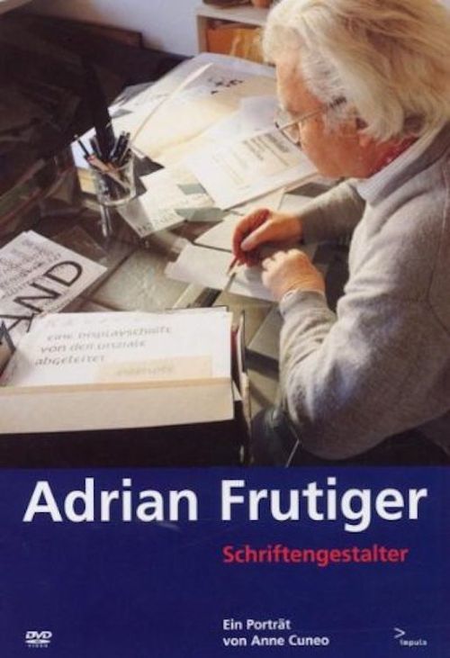 Adrian Frutiger: Typeface Designer Poster