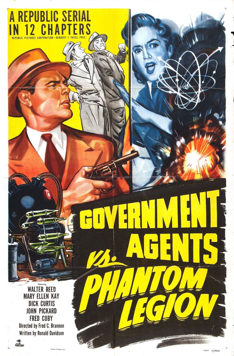 Government Agents vs Phantom Legion Poster