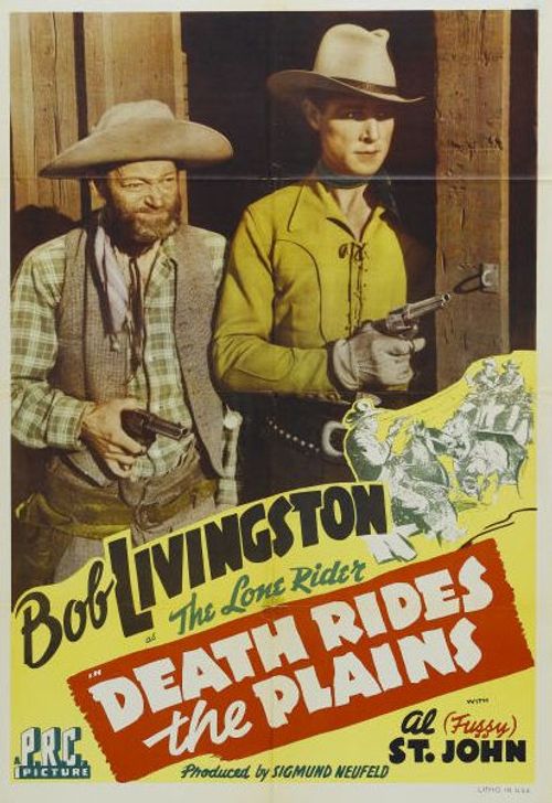Death Rides the Plains Poster