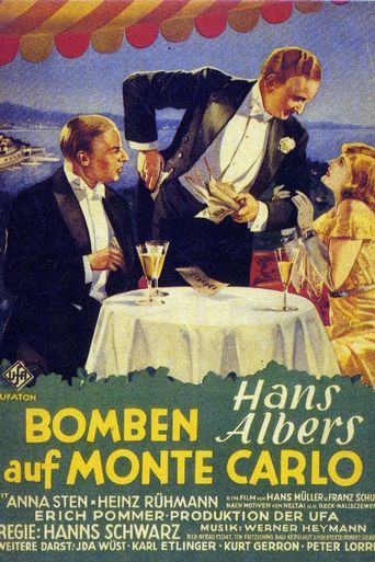  Bombs Over Monte Carlo Poster