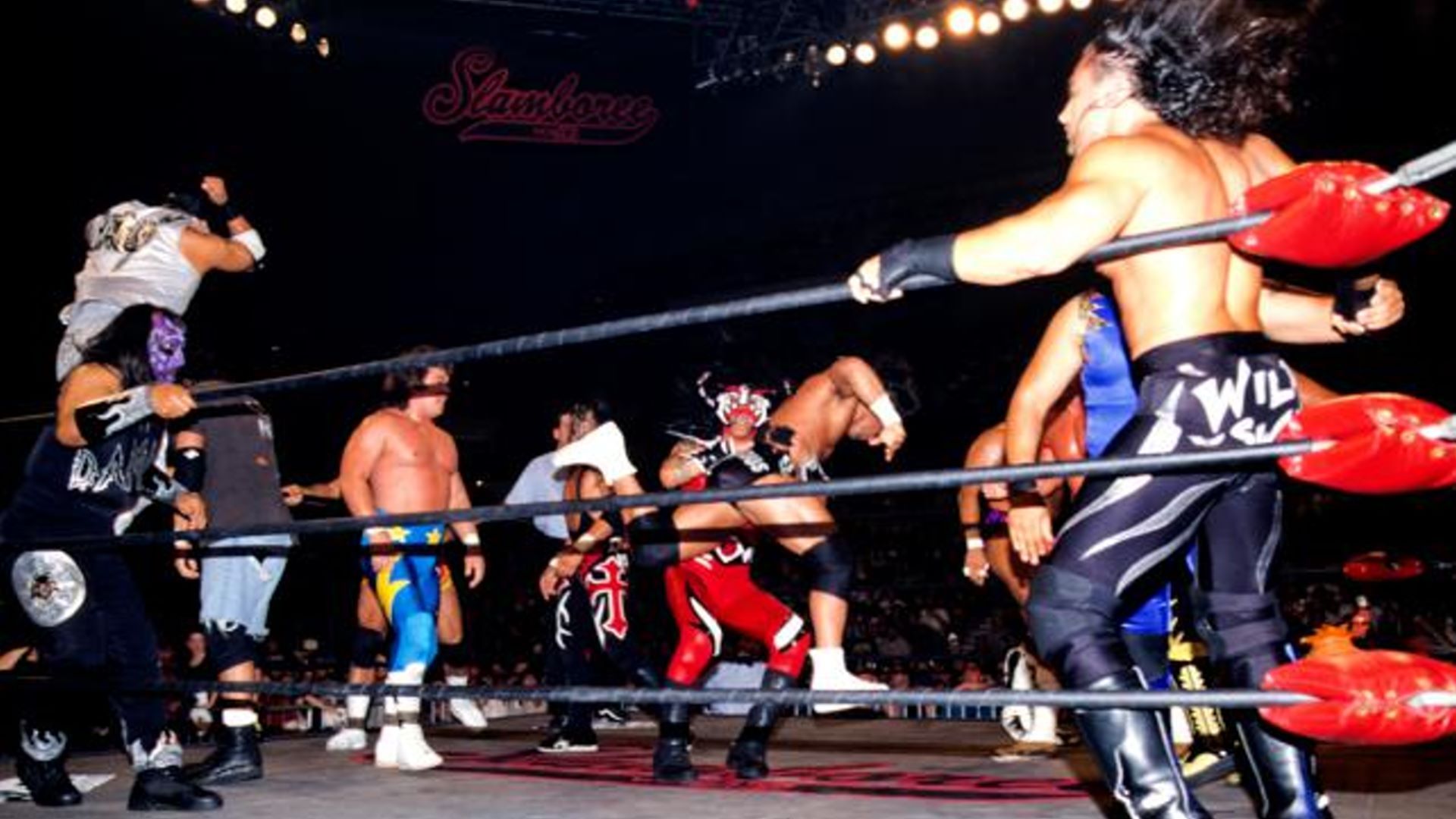 WCW Slamboree 1998 Backdrop