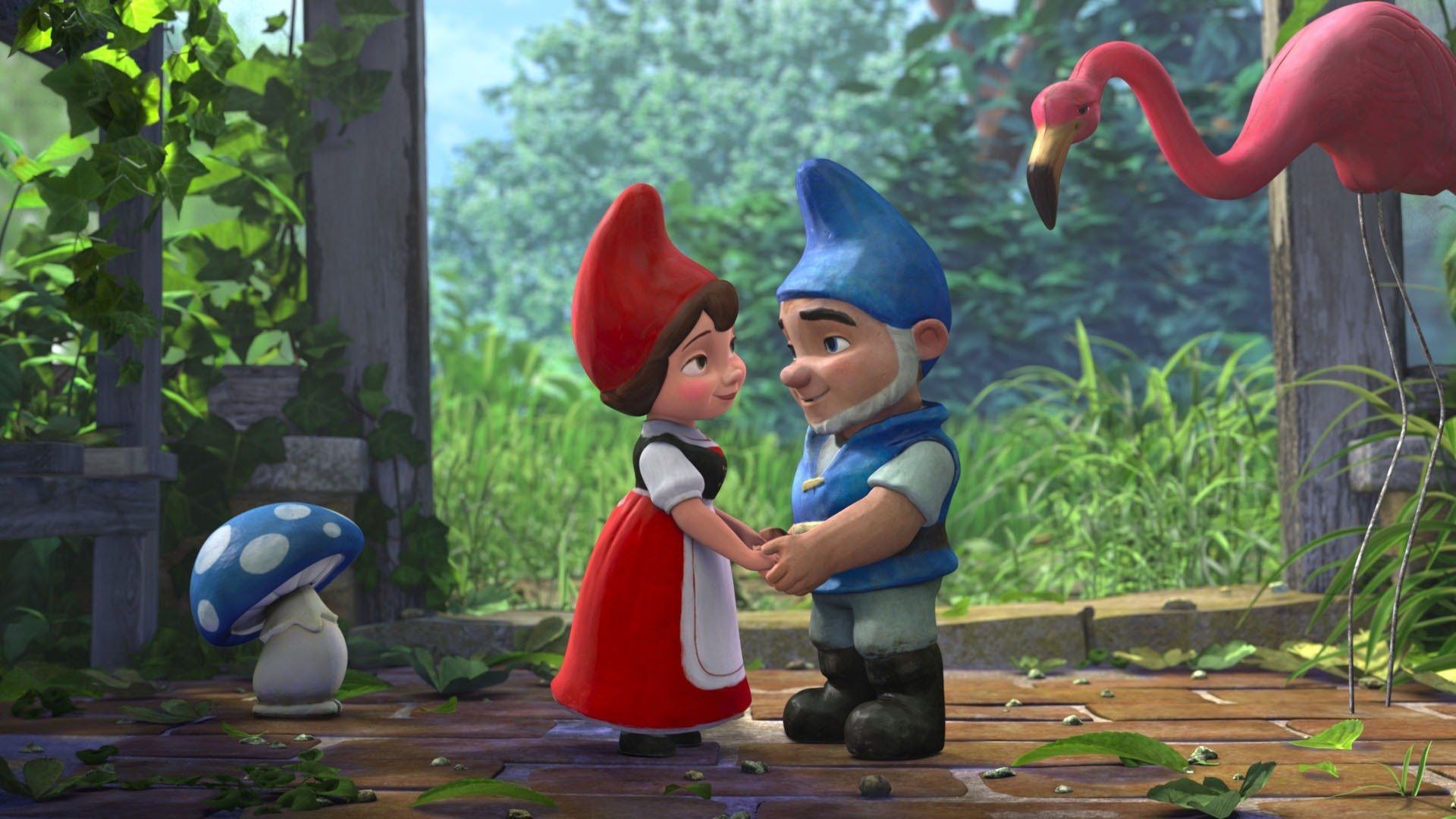 Gnomeo & Juliet Backdrop