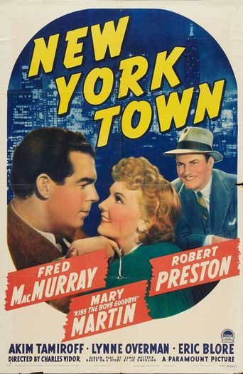  New York Town Poster