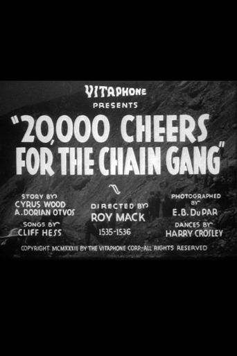  20,000 Cheers for the Chain Gang Poster