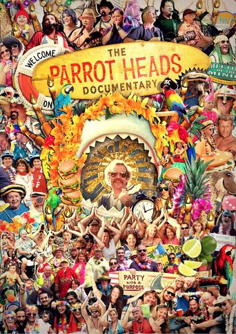 Parrot Heads Poster