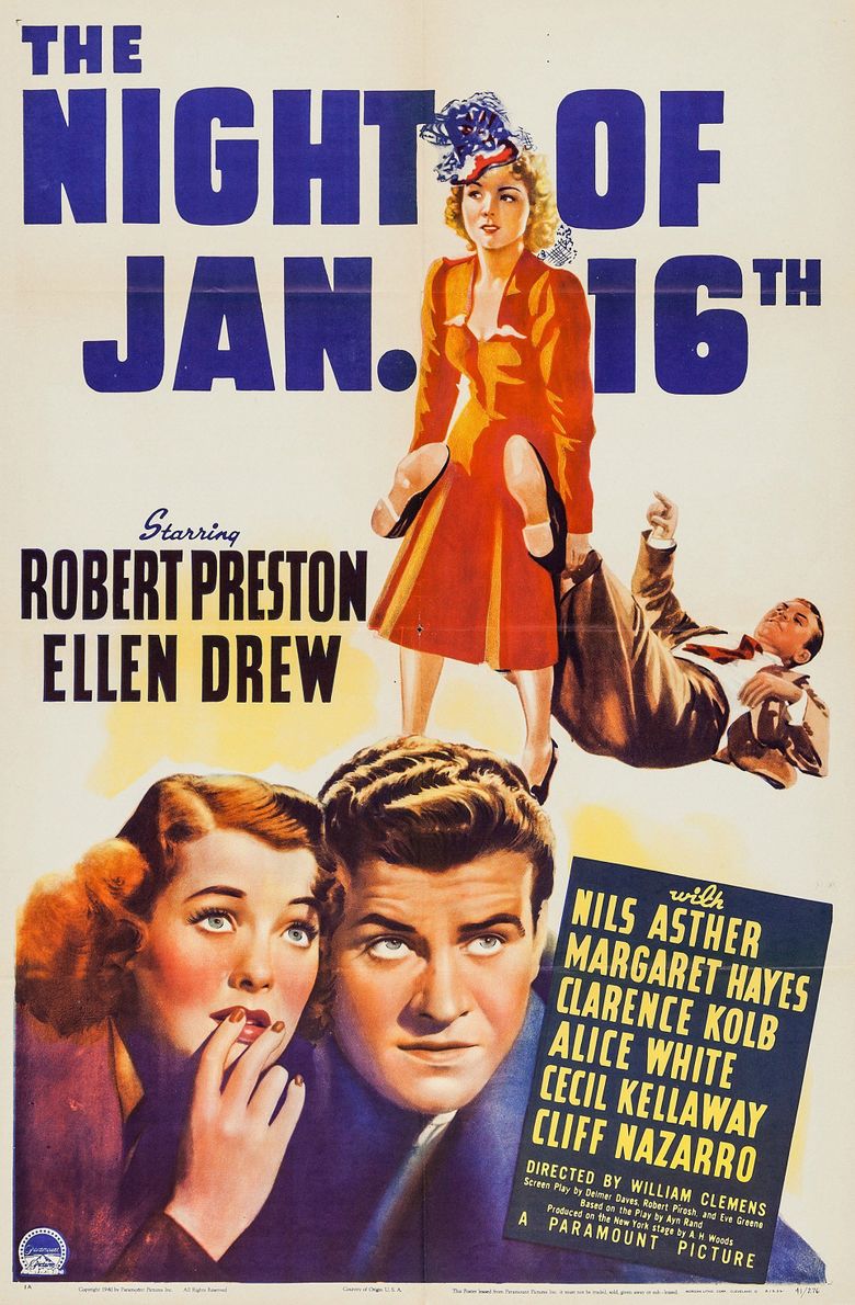 The Night of January 16th Poster