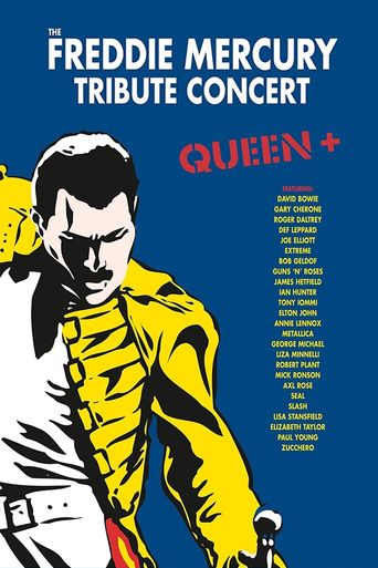  The Freddie Mercury Tribute Concert Poster