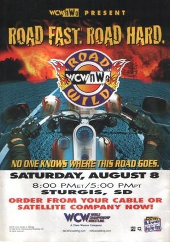  WCW Road Wild 1998 Poster