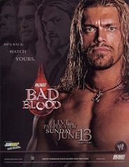  WWE Bad Blood 2004 Poster