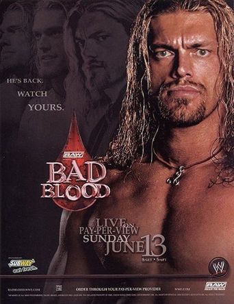 WWE Bad Blood 2004 Poster