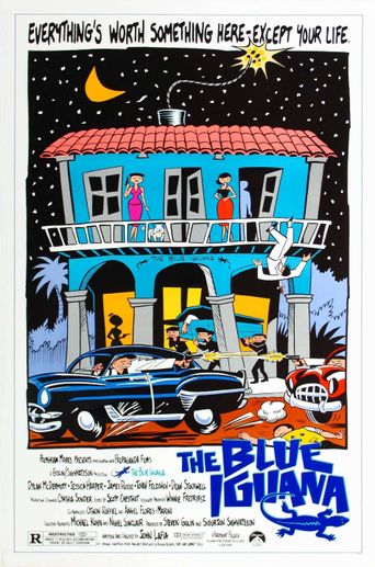  The Blue Iguana Poster