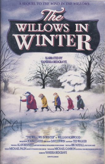  The Willows in Winter Poster