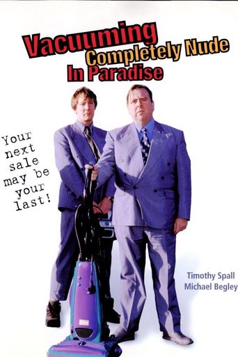  Vacuuming Completely Nude in Paradise Poster