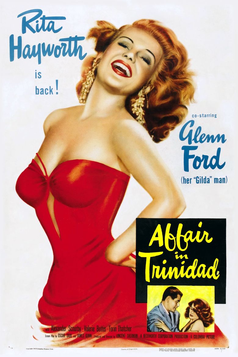 Affair in Trinidad Poster